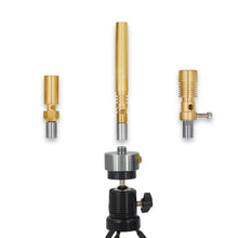Load image into Gallery viewer, 3 Tips Propane Torch Bunsen Burner 2 in 1