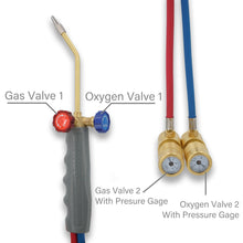 Load image into Gallery viewer, Pressure Gage MAPP/Oxygen Welding Torch