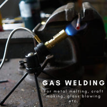 Load image into Gallery viewer, 3 Tips Propane Torch Bunsen Burner 2 in 1