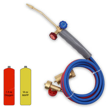 Load image into Gallery viewer, Brass Oxygen MAPP/Propane Torch