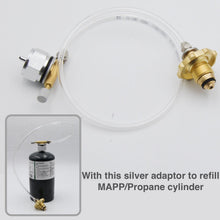 Load image into Gallery viewer, 3 In 1 Propane Gas Refill Adapter For MAPP/Propane/Butane/Isobutane Cylinder