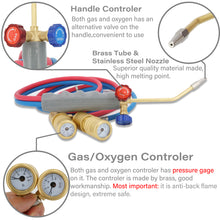 Load image into Gallery viewer, Pressure Gage MAPP/Oxygen Welding Torch